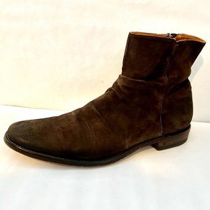 JOHN VARVATOS MORRISON SHARPEI BOOT IN CHOCOLATE